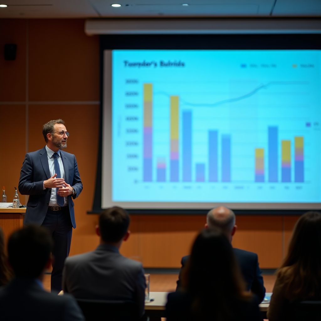 Presentación de BancoCompara en conferencia financiera