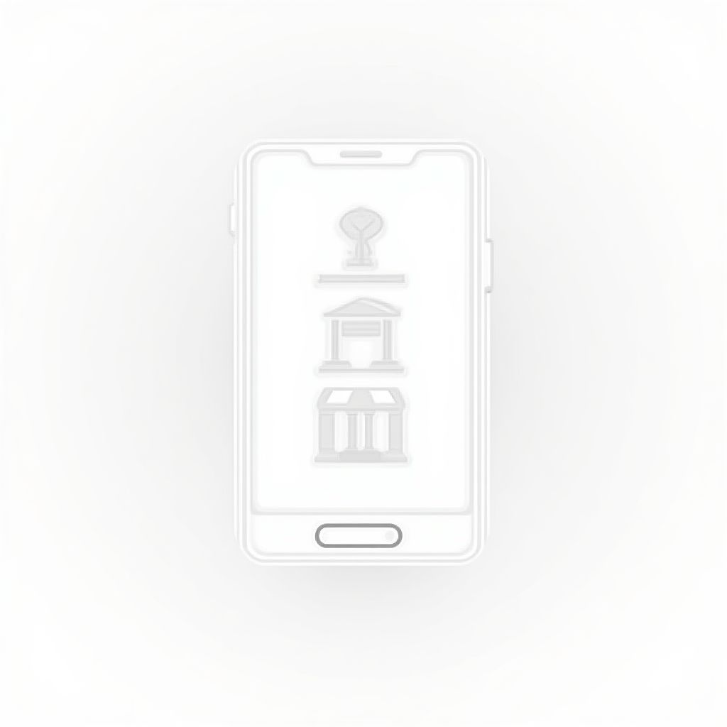 Icono de banca digital